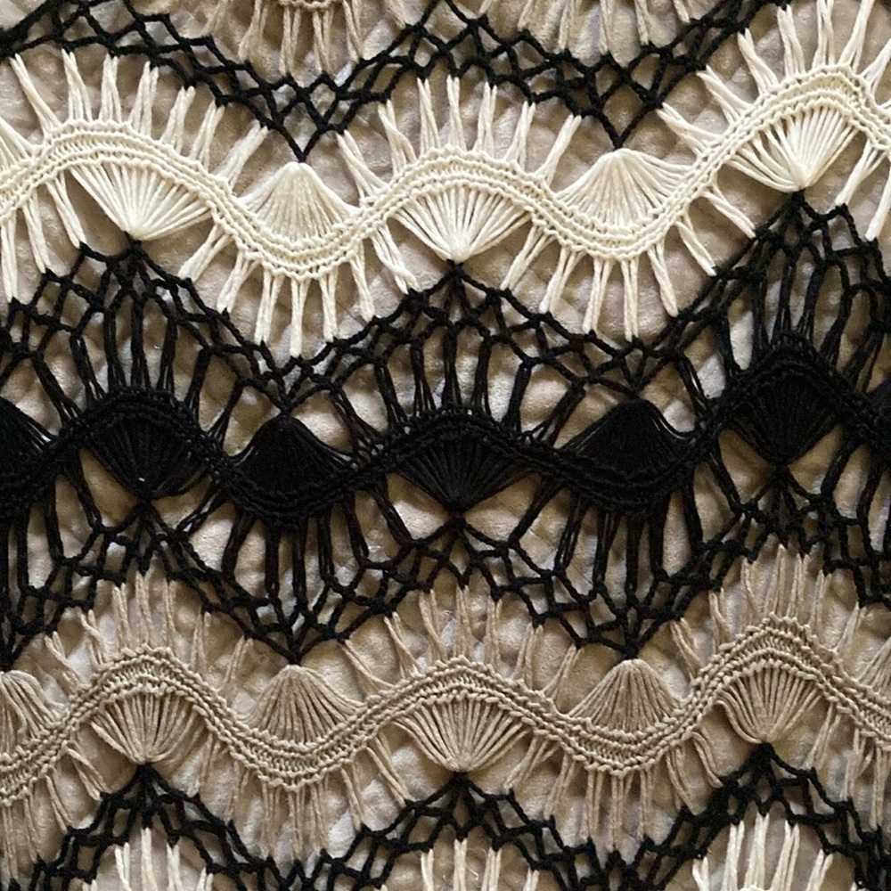 Daytrip Buckle Crocheted Kimono - Picture 3 of 7